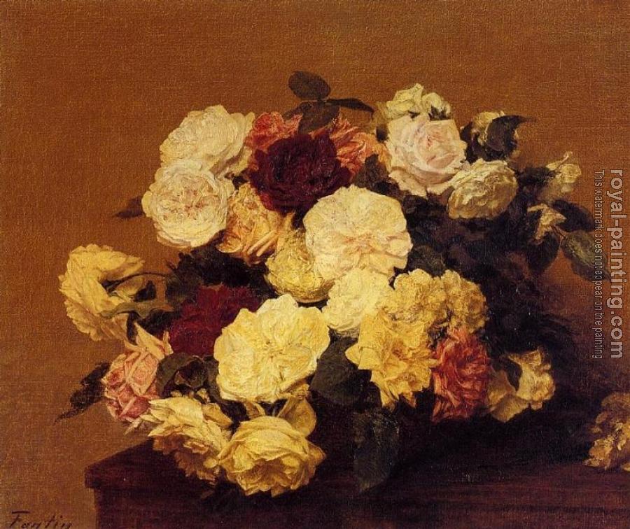 Henri Fantin-Latour : Roses